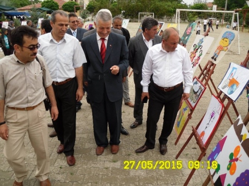 Aksaray Topakkaya Beldesi’nde Tübitak Bilim Fuarı