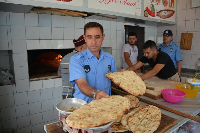 Ekmek ve Pide Fırınları Denetlendi