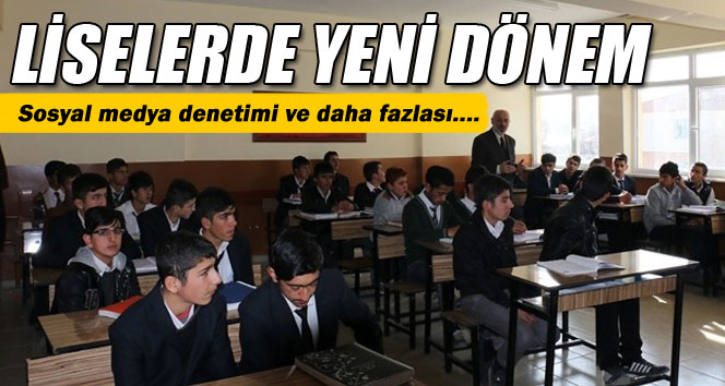 Ortaöğretim Kurumları Yönetmeliğinde değişiklik!