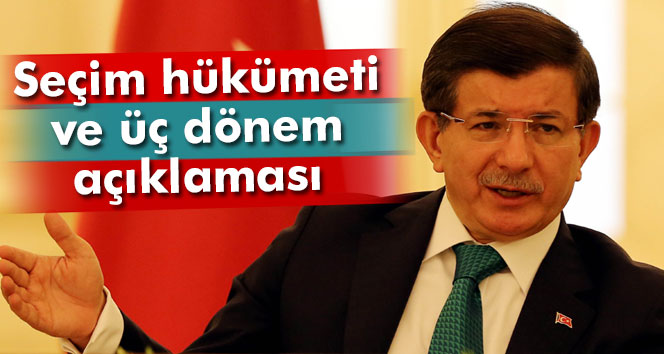 Davutoğlu: Uygun gördüğüm kişilere teklif götürürüm