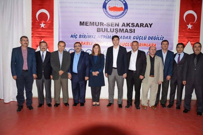 Aksaray’da Memur-Sen Türkiye Buluşması