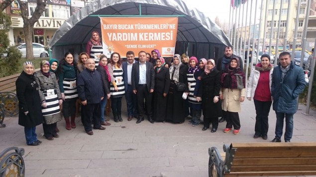 AK Parti Bayır-Bucak’a Yardım İçin Kermes Açtı