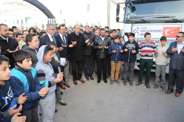 Bayırbucak Türkmenlerine Aksaray’dan destek