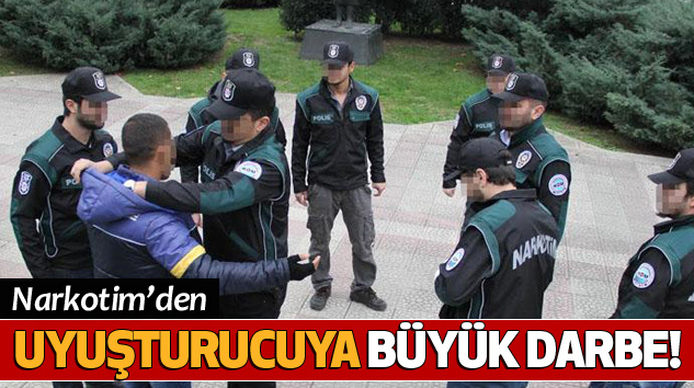 Aksaray’da Uyuşturucuya Darbe