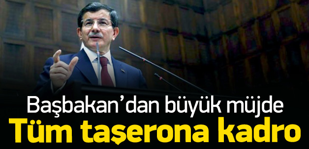 Davutoğlu’ndan taşeron işçilere müjde!