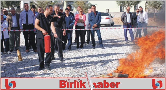 Aksaray Devlet Hastanesinde Yangın