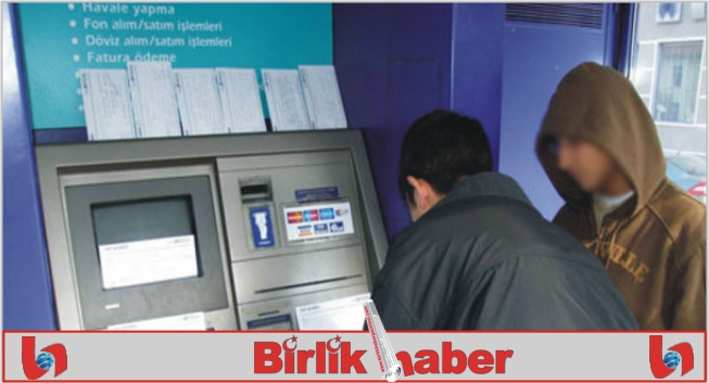 Aksaray’da Banka Atmsinden 35 bin lira dolandırdı