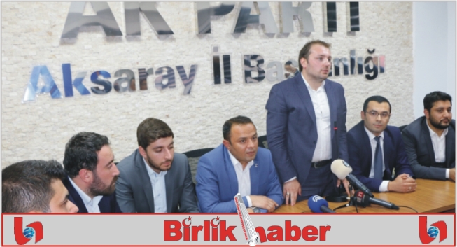 AK Parti Gençlik Kolları Genel Başkanı Ecertaş, Aksaray’da