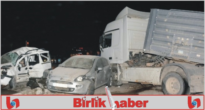 Aksaray’da Tır, İki Araca Çarptı: 1 Ölü