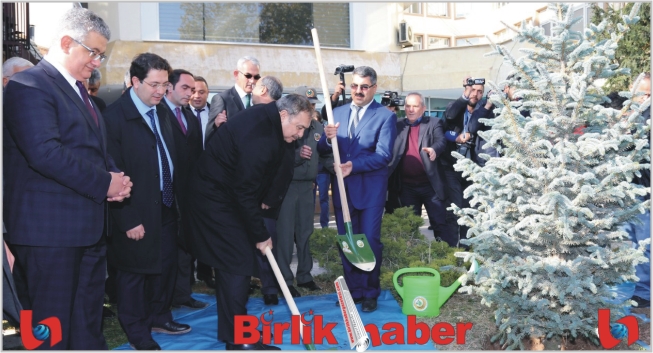 Bakan Eroğlu’nun Aksaray Ziyareti Anısına Fidan Dikildi