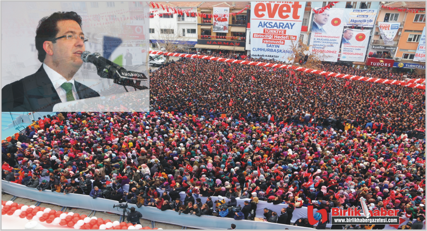 Başkan Yazgı, Meydanda Yaptığı Konuşmada Birlik Beraberlik Vurgusu Yaptı