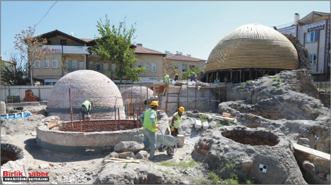 Kılıçarslan Hamamı Tarihi ve Eski Güzel Dokusuyla Ortaya Çıkıyor