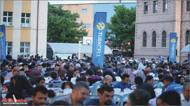 Turkcell,  Aksaray’da 5.000 kişiye iftar verdi