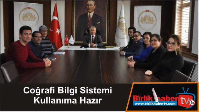 Coğrafi Bilgi Sistemi Kullanıma Hazır