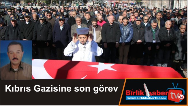 Kıbrıs Gazisine son görev