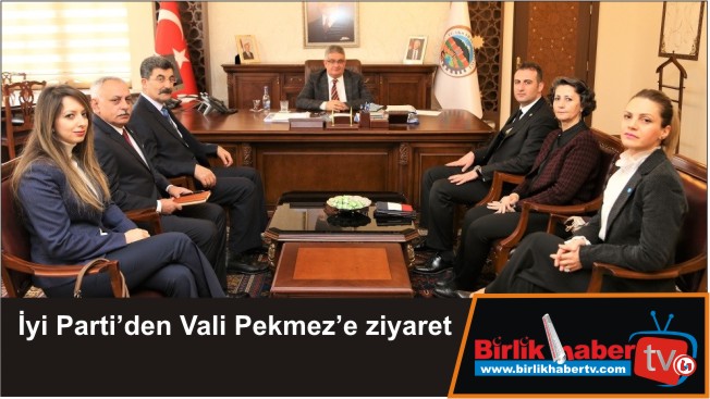 İyi Parti’den Vali Pekmez’e ziyaret