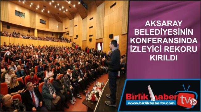 İzgören’in Konferansına İlgi büyüktü