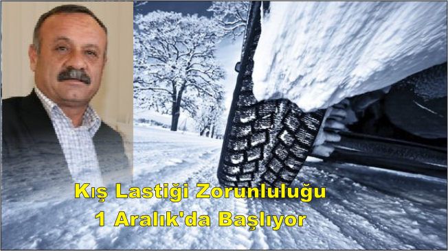 Kış Lastiği Zorunluluğu 1 Aralık’da Başlıyor