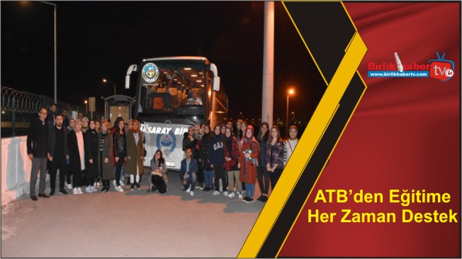 ATB’den Eğitime Her Zaman Destek