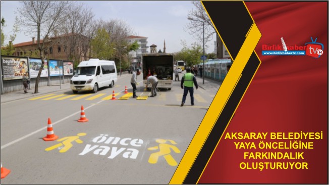 Trafikte Öncelik Yayaların