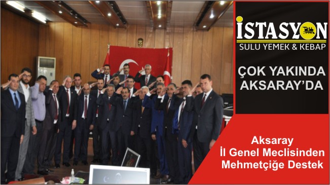 Aksaray İl Genel Meclisinden Mehmetçiğe Destek