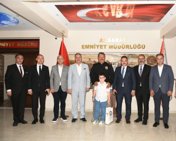 TİMBİR’den Aksaray Emniyet Müdürü Kolcu’ya ziyaret