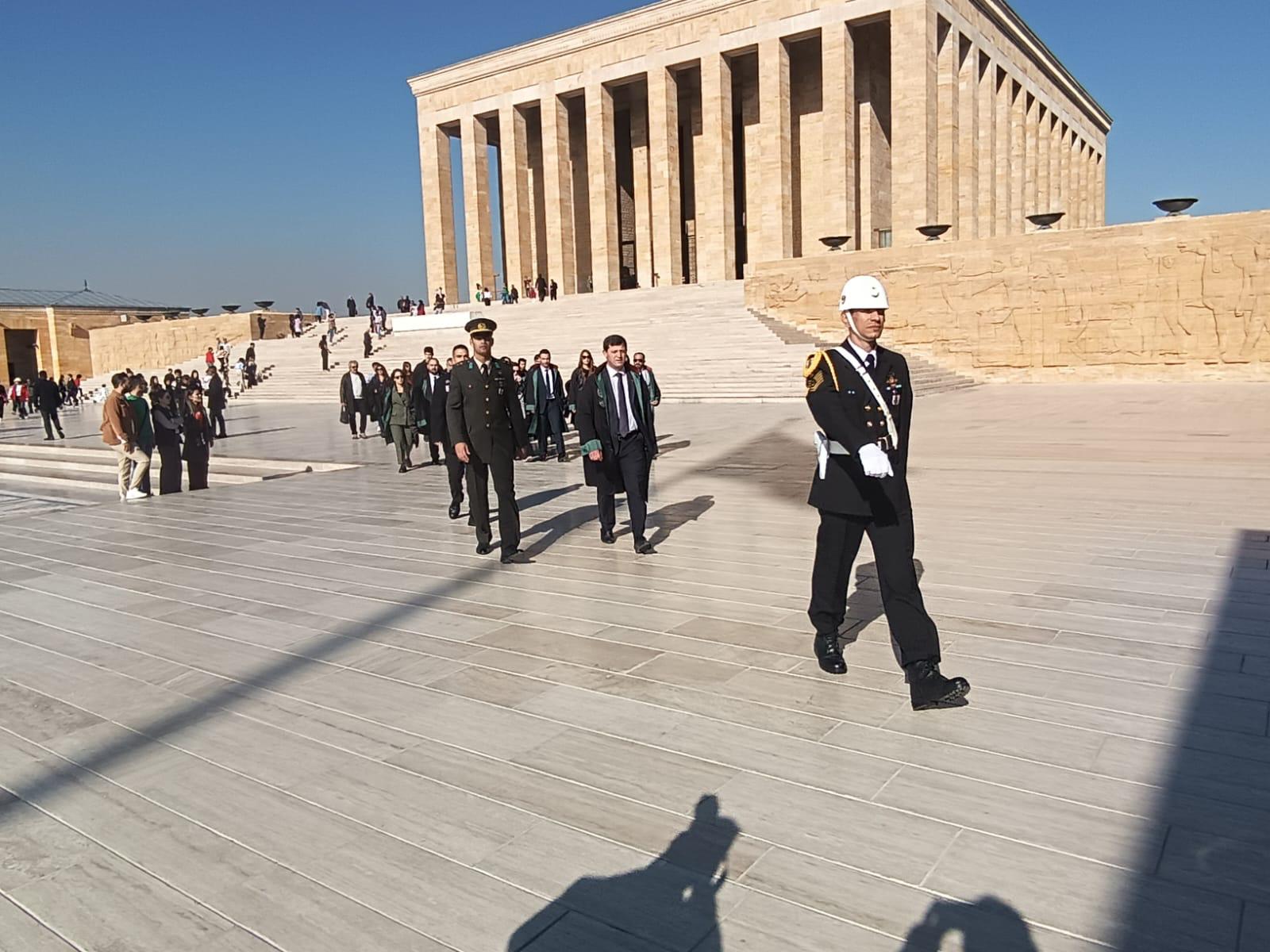 Aksaray Barosu’nun İlk Ziyareti Ata’ya