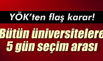 YÖK’ten sınavların ertelenmesine ilişkin açıklama