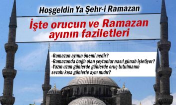 Orucun ve Ramazan ayının fazileti