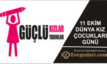 11 Ekim Dünya Kız Çocukları Günü