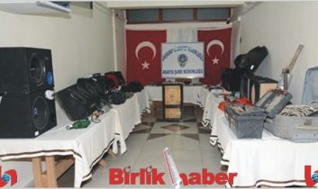 11 Kişilik Hırsızlık Çetesi Çökertildi