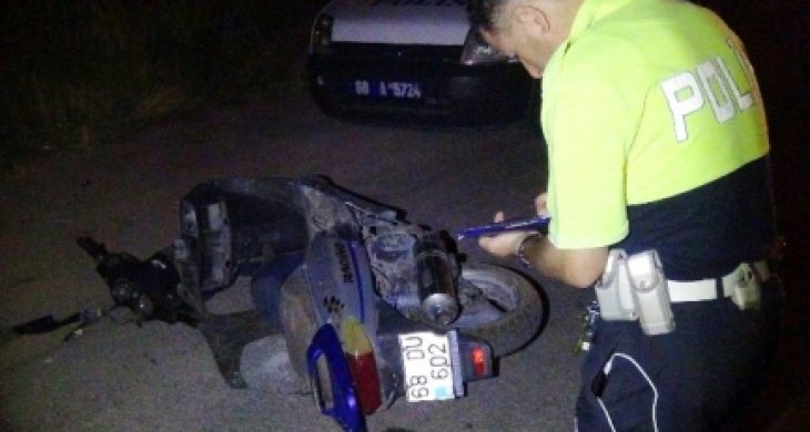 Otomobil Motosiklete Çarptı: 1 Ağır Yaralı