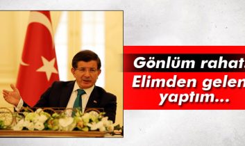 Davutoğlu’ndan önemli mesajlar!