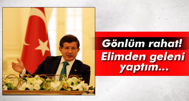 Davutoğlu’ndan önemli mesajlar!