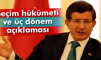 Davutoğlu: Uygun gördüğüm kişilere teklif götürürüm