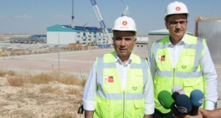 Bakan Alaboyun Ve Bakan Aşçı Doğalgaz Depolama Tesisini İnceledi