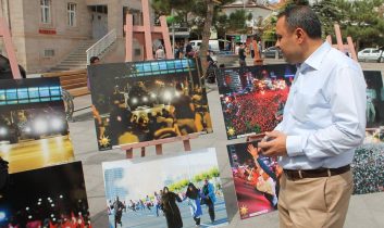 Aksaray’da 15 Temmuz Fotoğraf Sergisi Açıldı