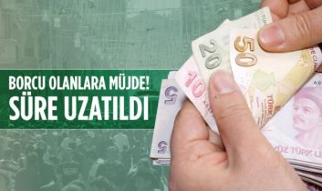 Borç Yapılandırmada Süreyi Kaçıranlara Müjde