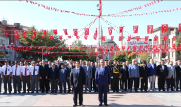 30 Ağustos Zafer Bayramı Aksaray’da Törenle Kutlandı