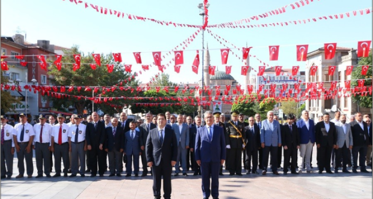 30 Ağustos Zafer Bayramı Aksaray’da Törenle Kutlandı