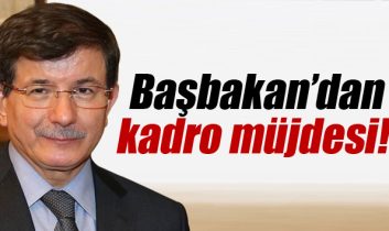 Davutoğlu’ndan karayolları işçilerine müjde!