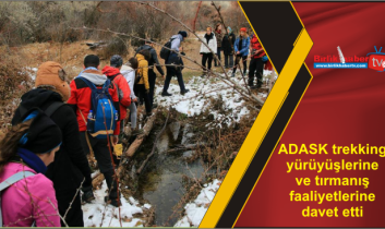 ADASK trekking yürüyüşlerine ve tırmanış faaliyetlerine davet etti