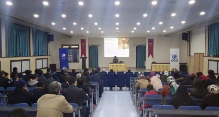 AGD’nin, Asr-ı Saadet Konferansları Başladı