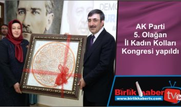 AK Parti 5. Olağan İl Kadın Kolları Kongresi yapıldı