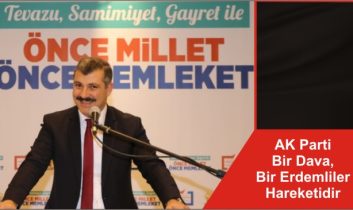 AK Parti Bir Dava, Bir Erdemliler Hareketidir