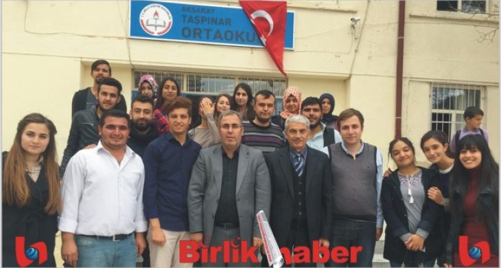 ASÜ’lü Öğrenciler Taşpınar Ortaokulu’na Kütüphane Kurdu