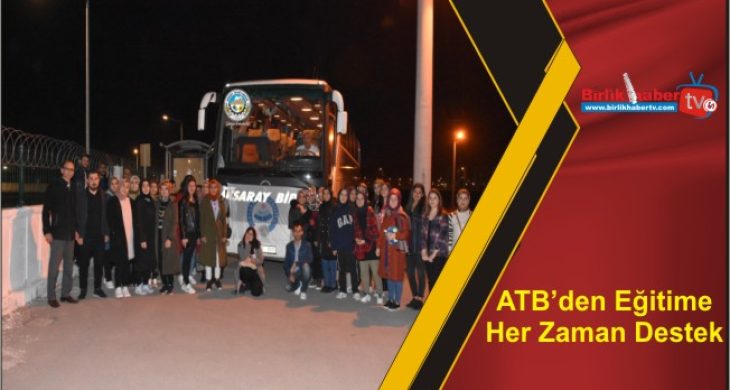 ATB’den Eğitime Her Zaman Destek