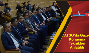 ATSO’da Güzel Konuşma Teknikleri Anlatıldı