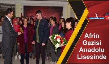 Afrin Gazisi Anadolu Lisesinde