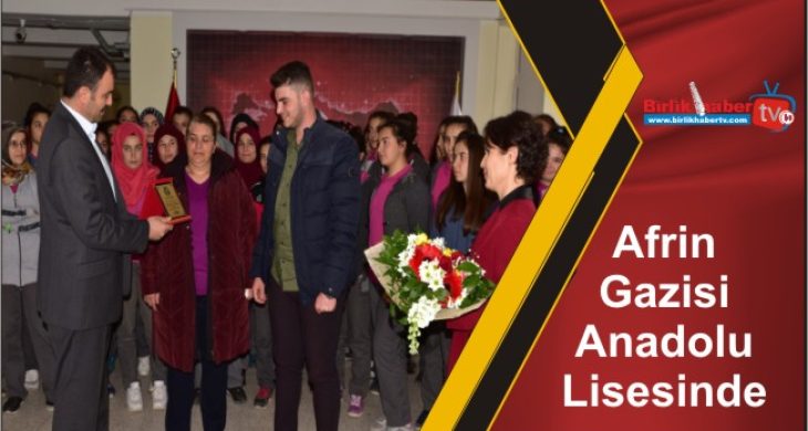 Afrin Gazisi Anadolu Lisesinde